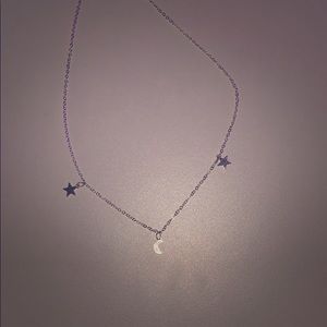 Star and Moon Necklace